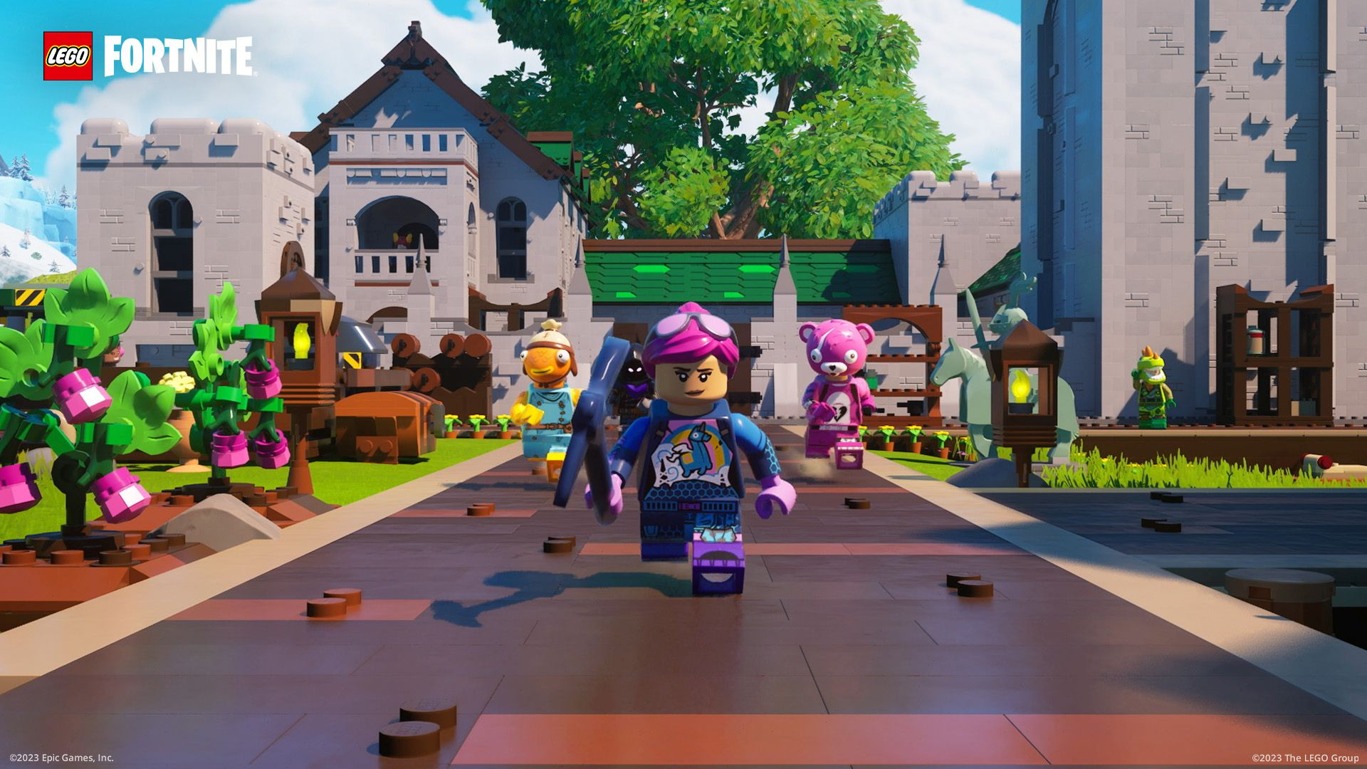 How to increase base health in Lego Fortnite?