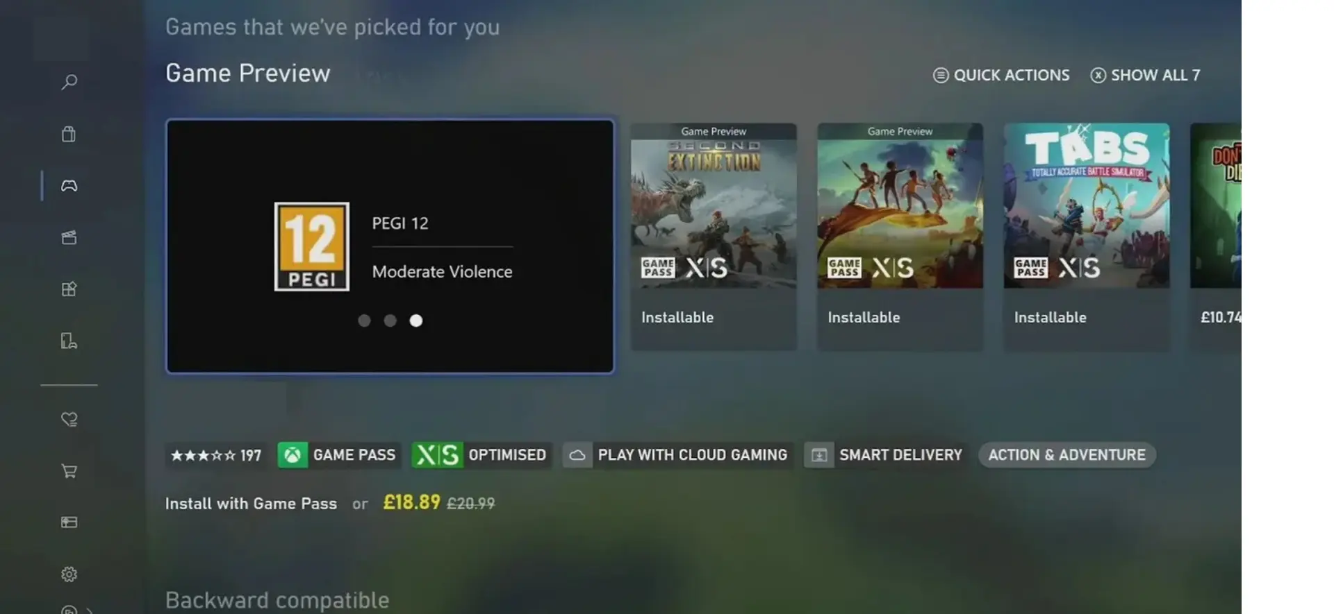 How to play games early on PS5 via the Xbox &quot;Game Preview&quot; market