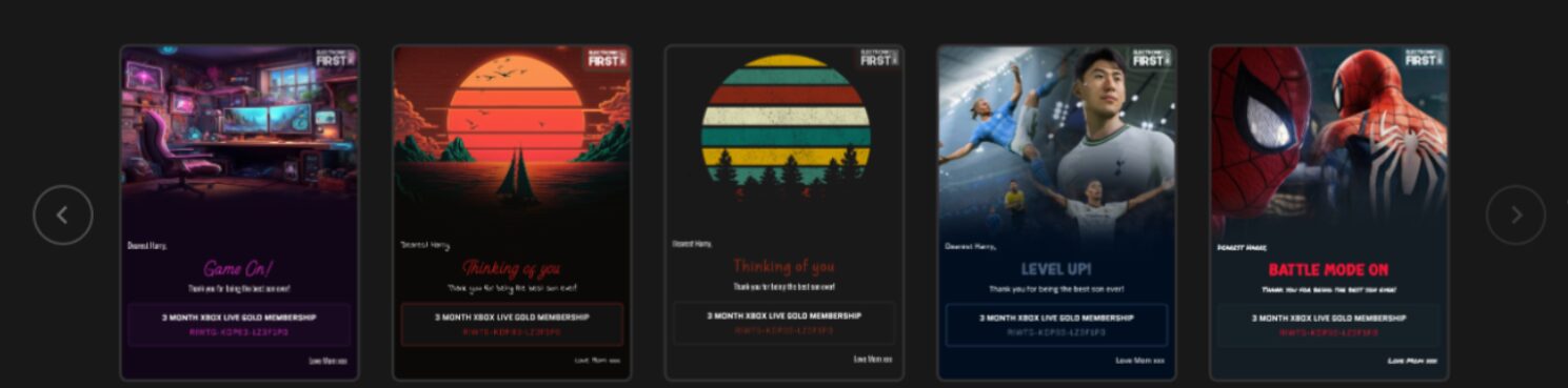 Personalise your card