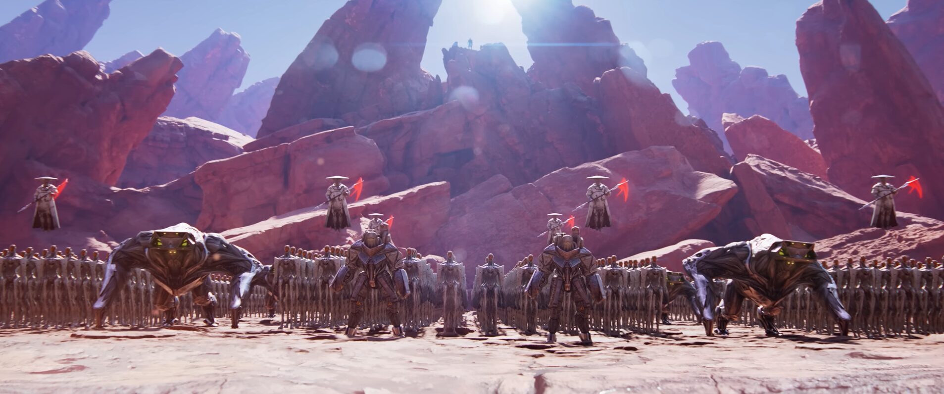 Queen Callis And Her Bandit Army In borderlands 4