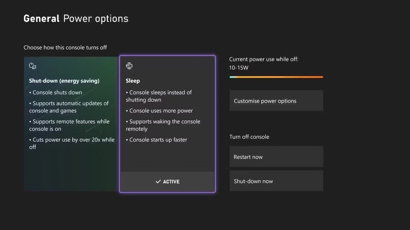 Disable Energy-Saving Mode
