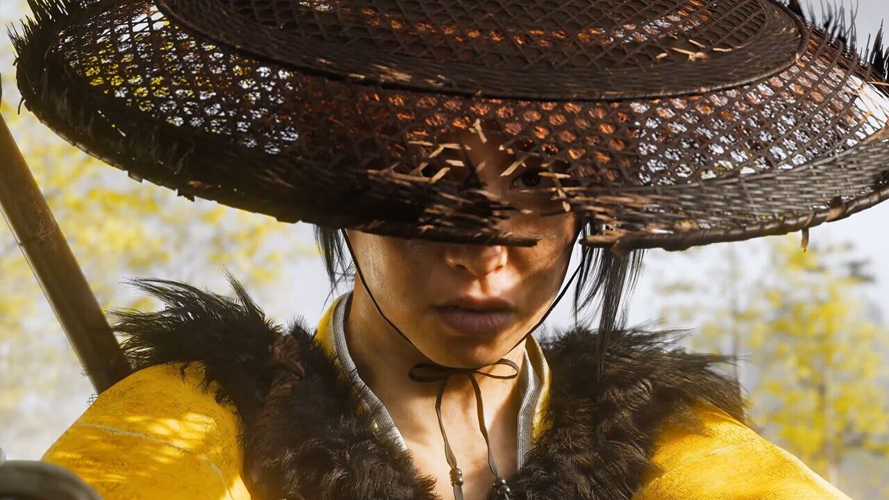Female character in the game