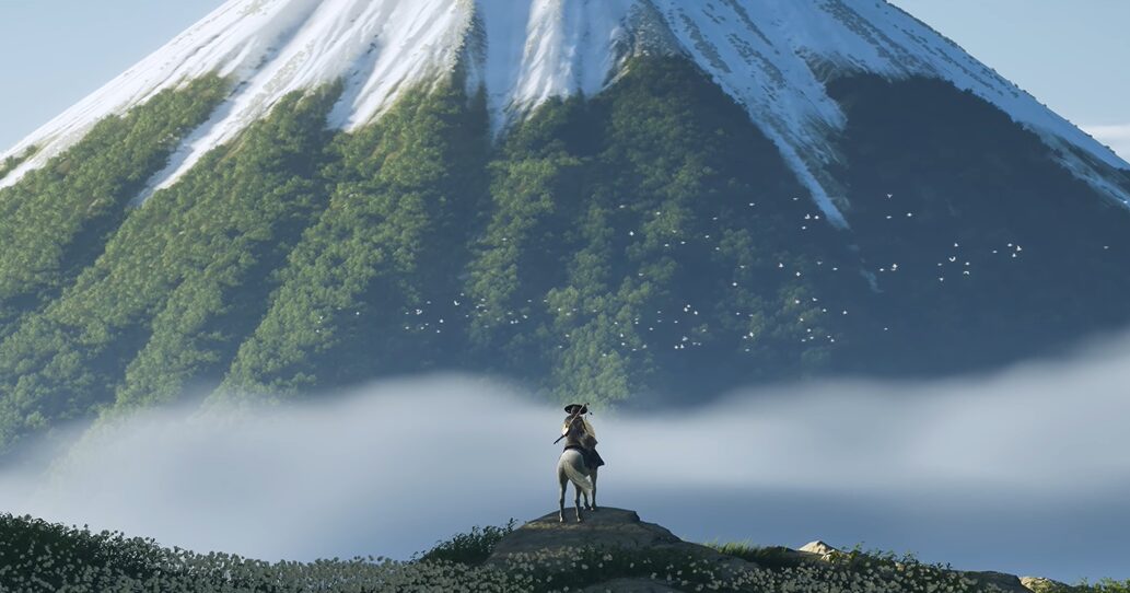 Ghost of Yotei Mountain in North Japan