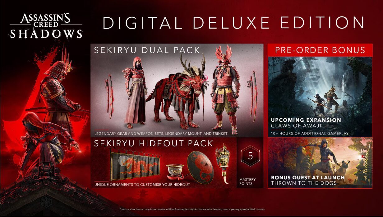 Announcements of Assassin’s Creed Shadows