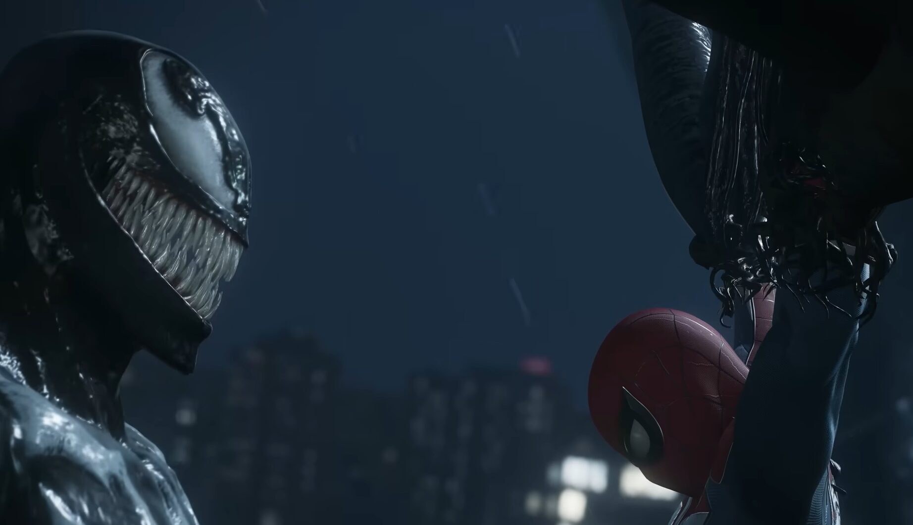 Venom and Spiderman