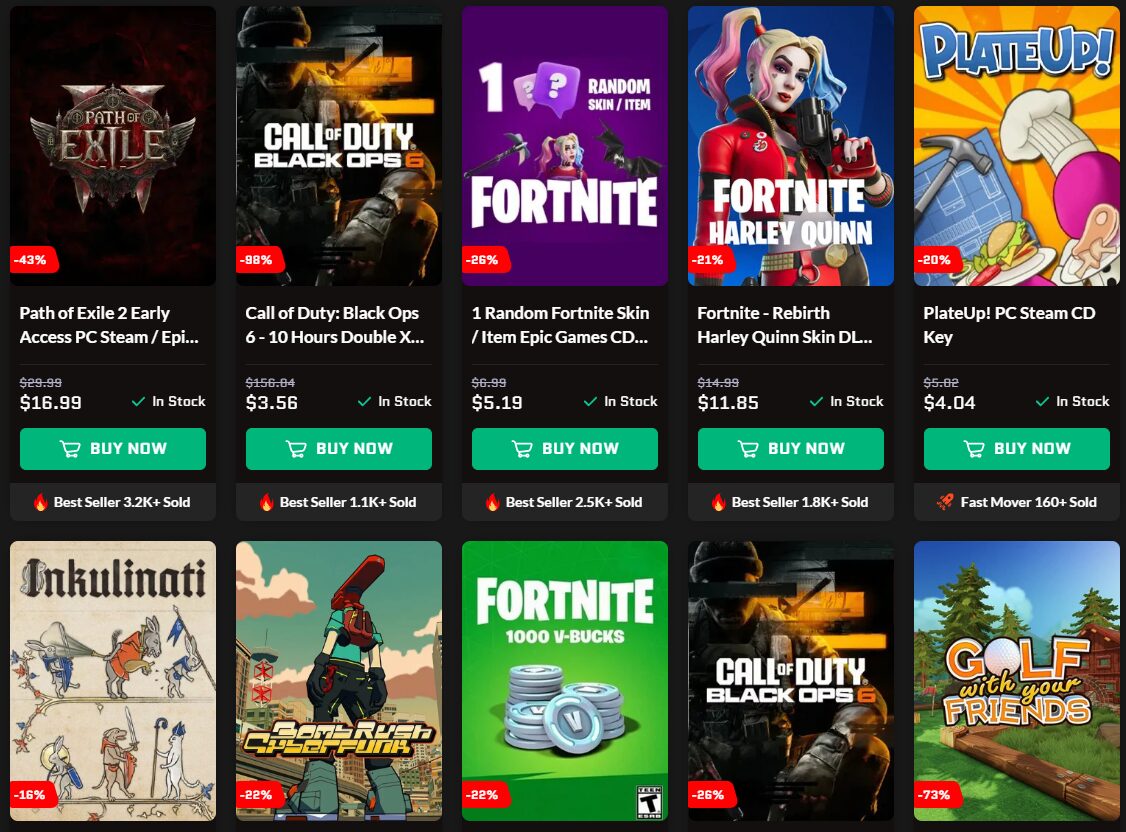 Best Games Deals For Ramadan Nights
