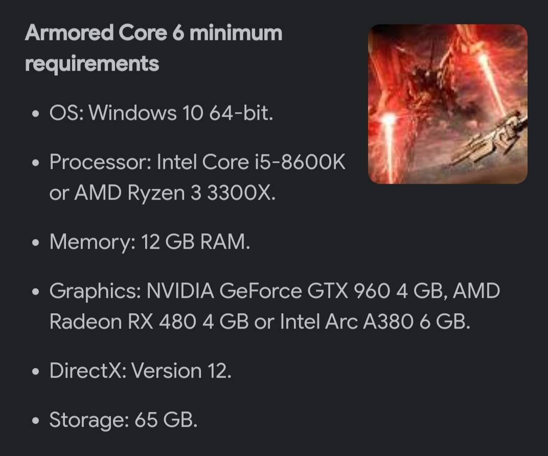 PC System Requirements