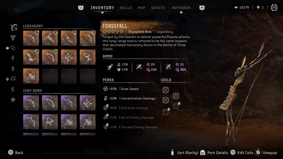 Horizon Forbidden West Gear