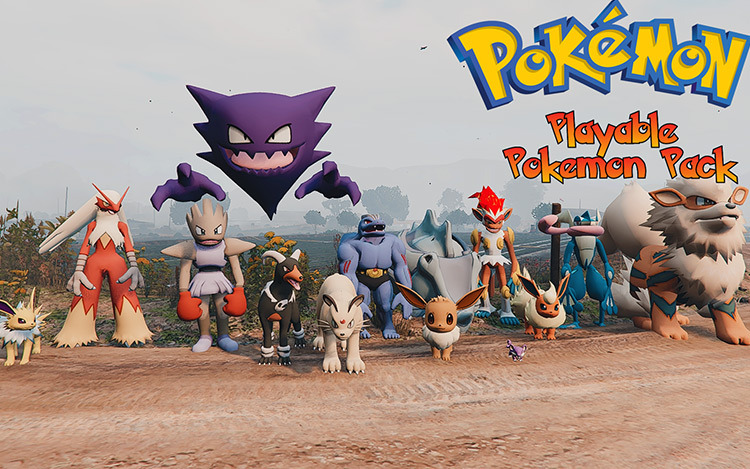 Playable pokemon pack