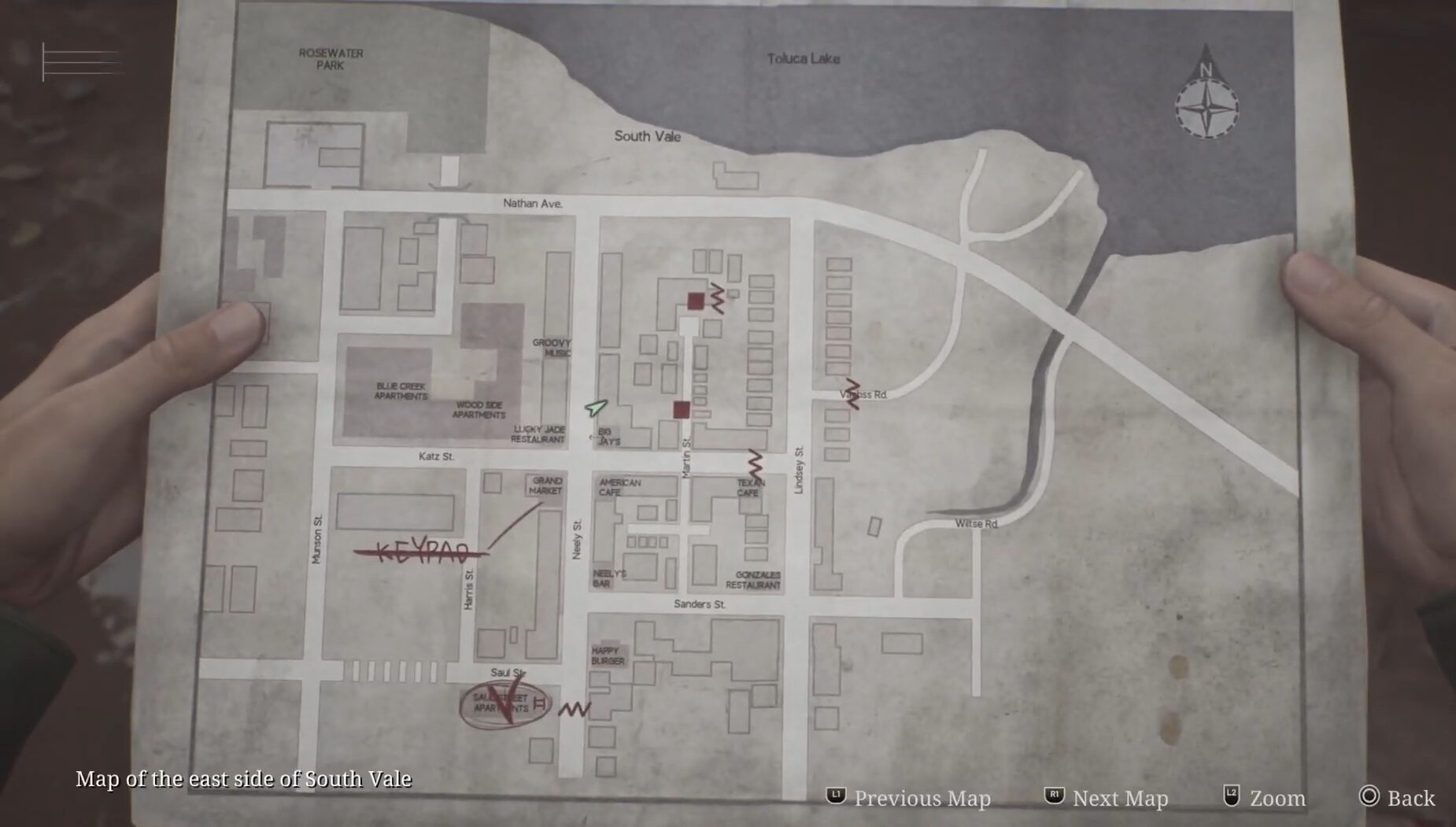 Silent Hill 2 Blue Gem Location