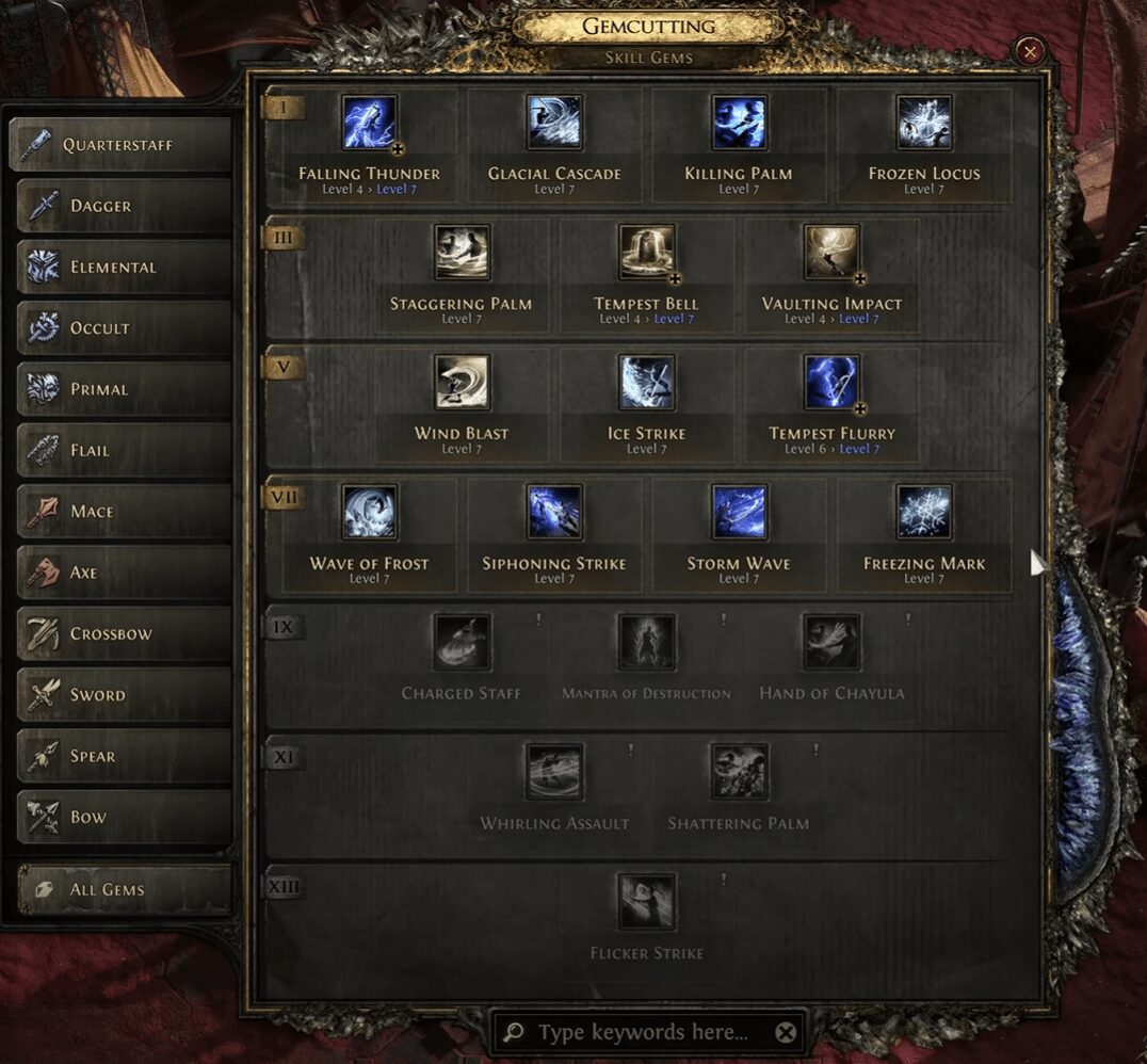 Ascendancies of monk