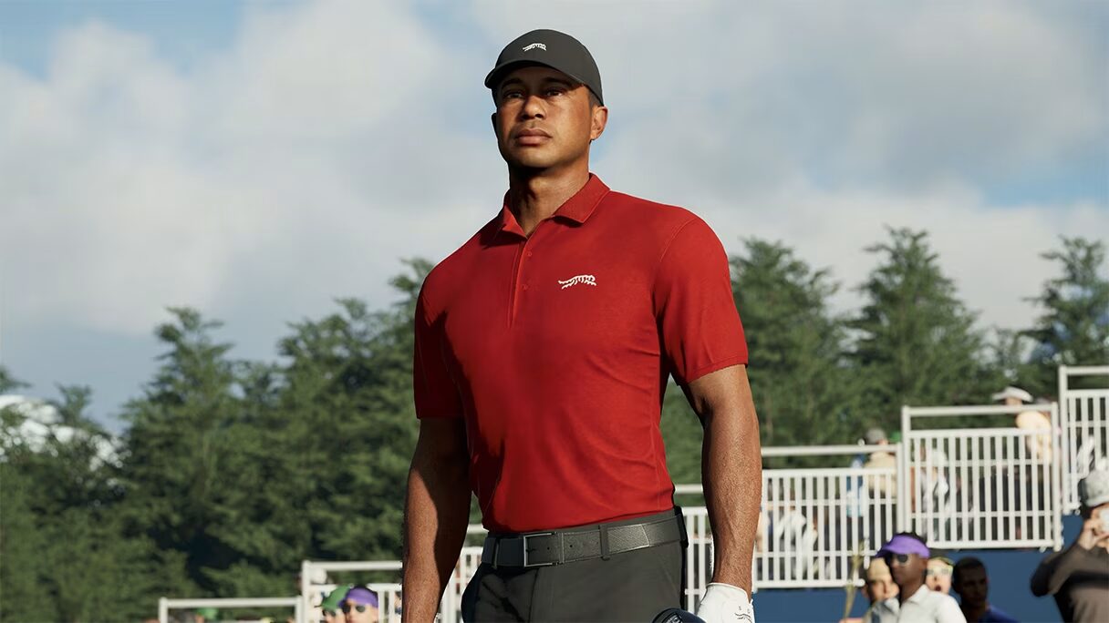 Tiger Woods And Cover Stars For PGA Tour 2K25