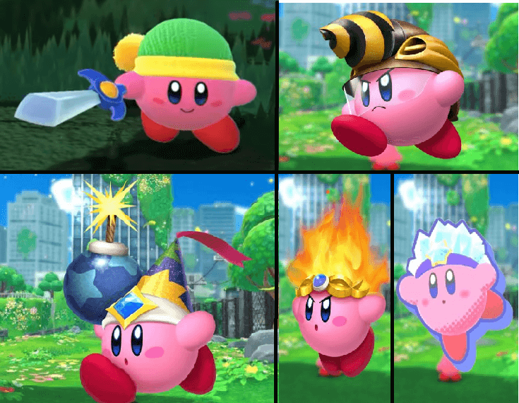 Kirby and The Forgotten Land Mouthful Mode