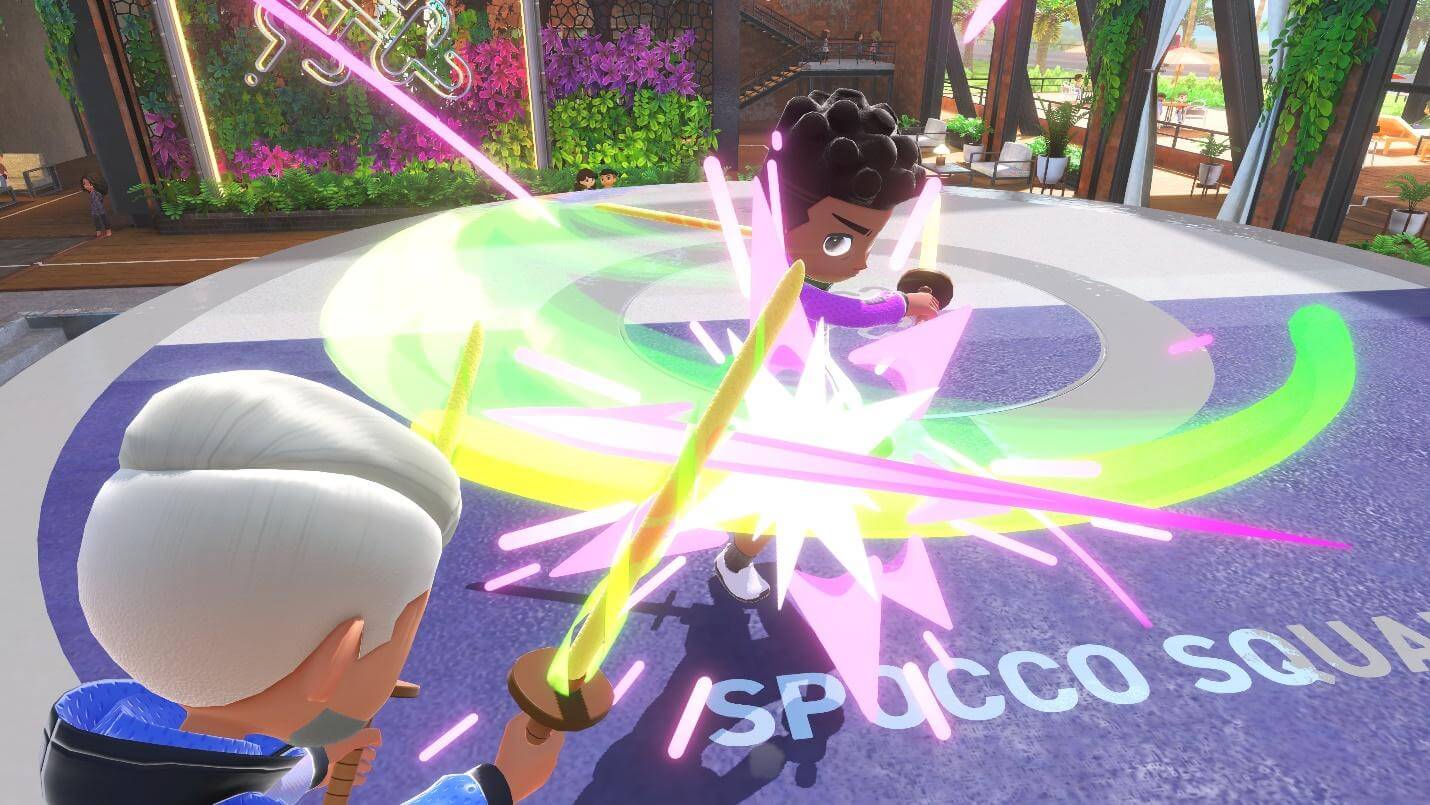 Nintendo Switch Sports- Chambara ( Sword Fighting)