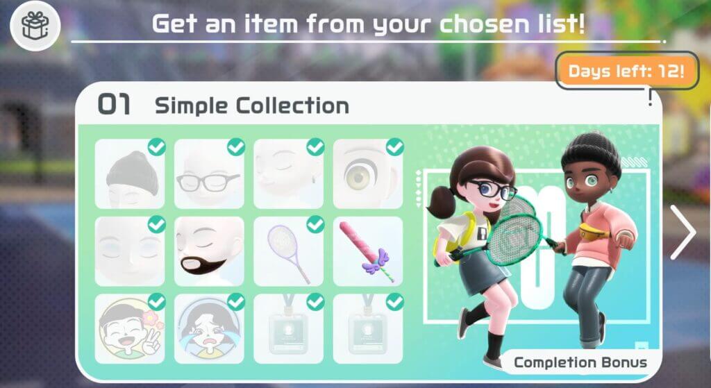 Tips in Nintendo Switch Sports- Unlockable are random