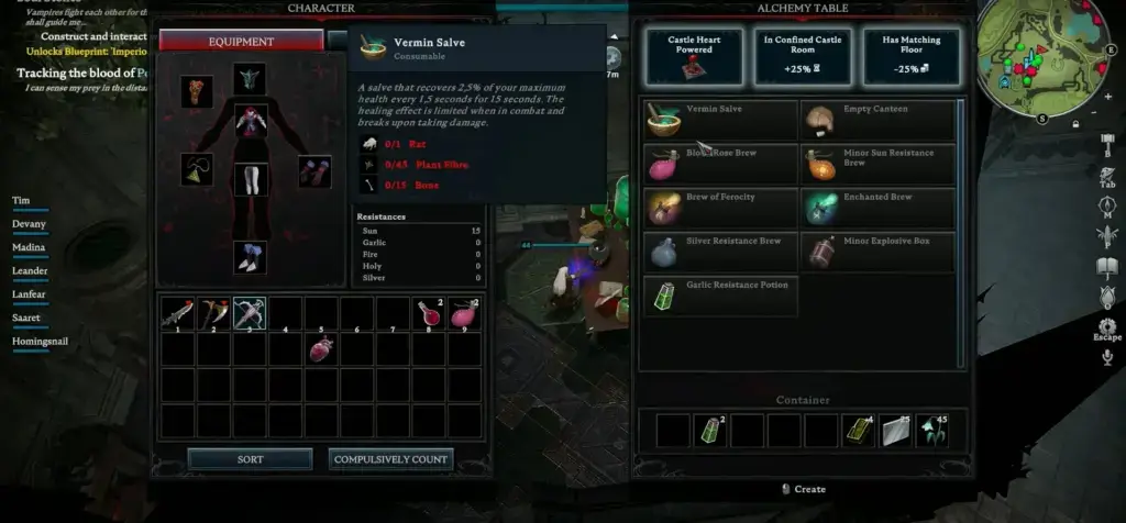 Keep Healing Items Ready