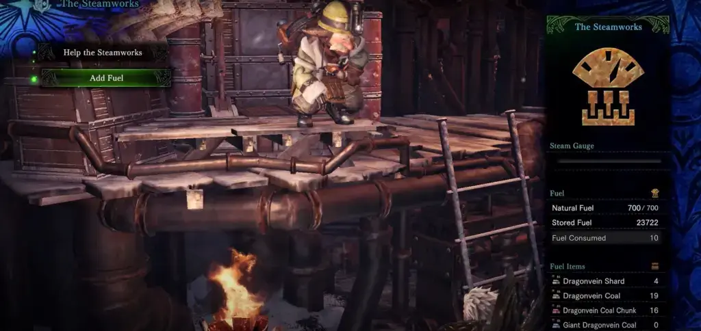 Make Sure to Restock your Supplies at the Garden and Steamworks