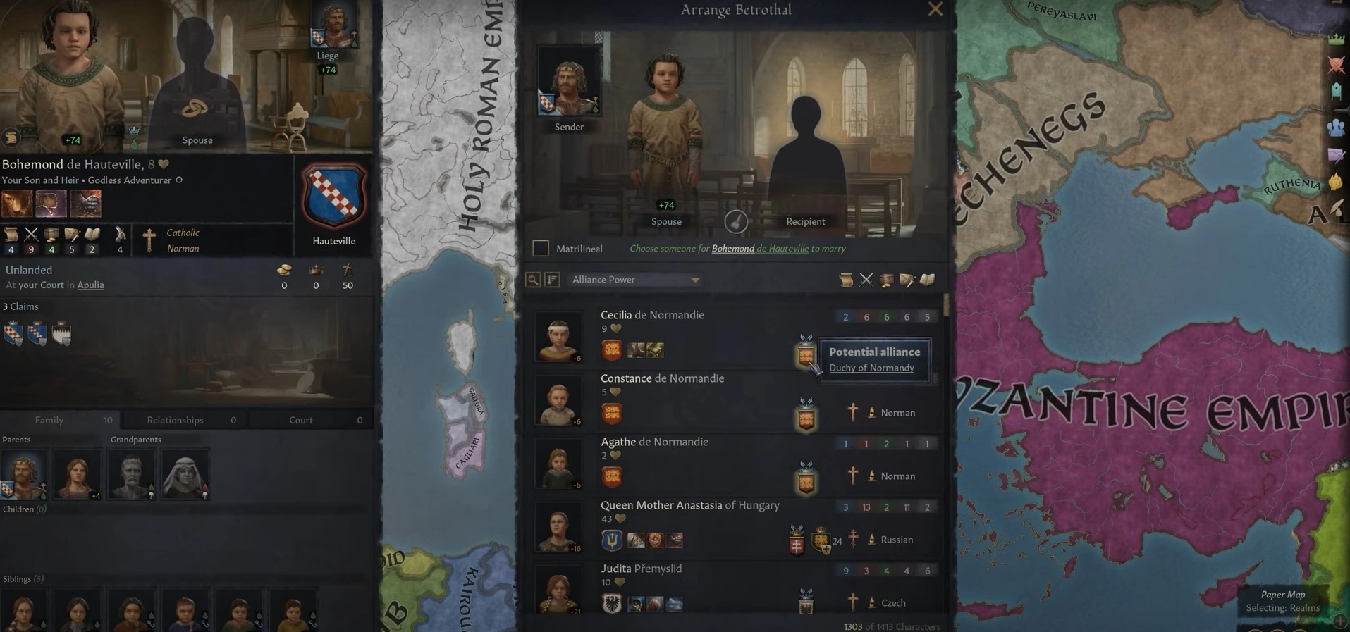 Marriages and Alliances