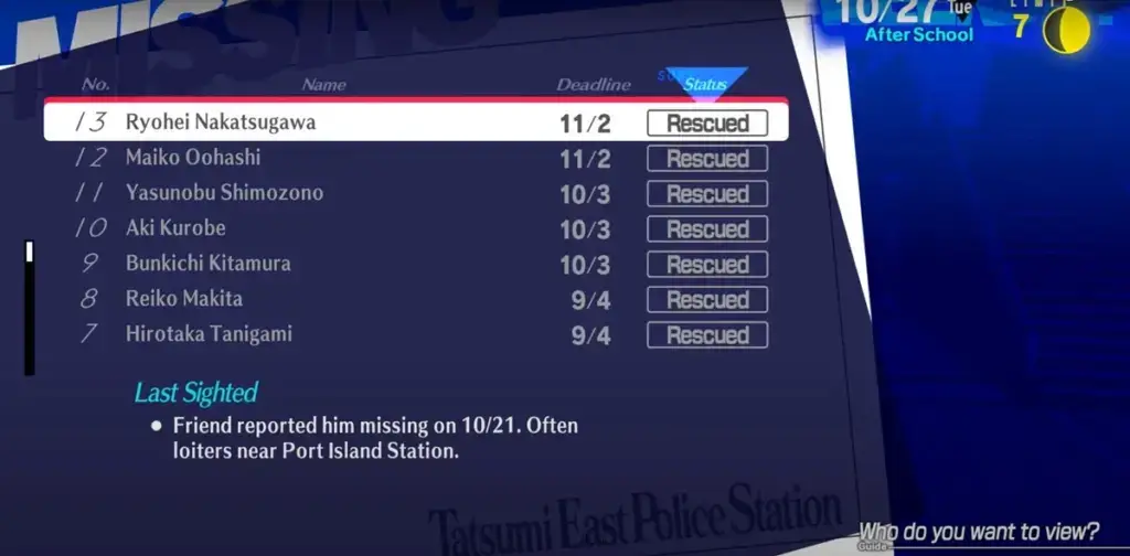 Request An Escort When Looking For A Missing Person