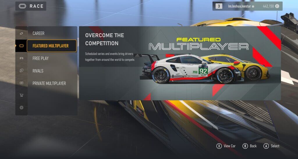 Forza Motorsport- Multiplayer