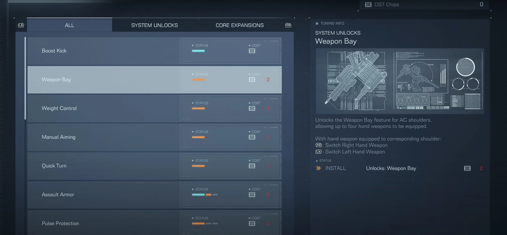 Armored Core 6 Tips- Obtain The Weapon Bay OS Update Quickly