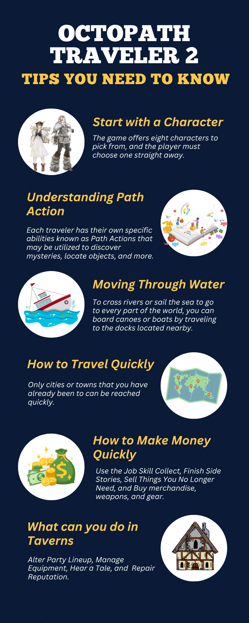 Octopath Traveler 2 Tips &amp; Tricks