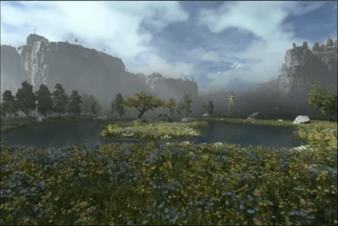 Forspoken: The Water Garden pond