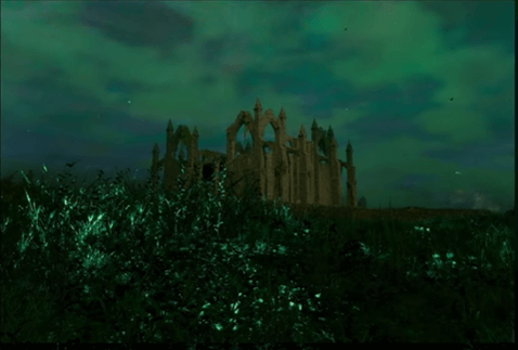 Forspoken: Baron structure standing alone in the middle of the fields