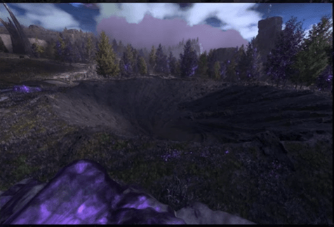 Forspoken: Purple tress and stones