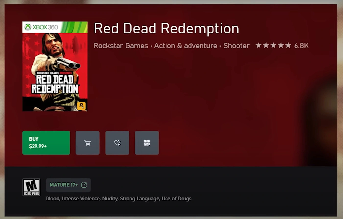 Red Dead Redemption Port- xbox360