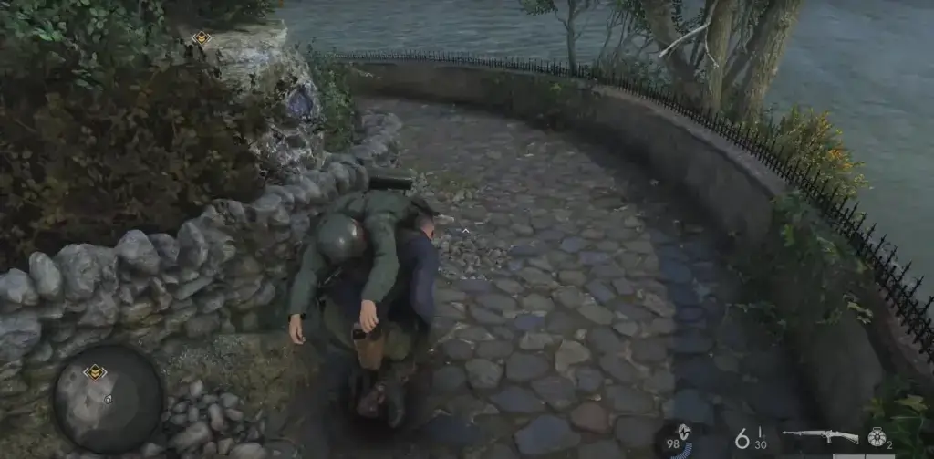 Remove and conceal corpses to prevent alarms from going off