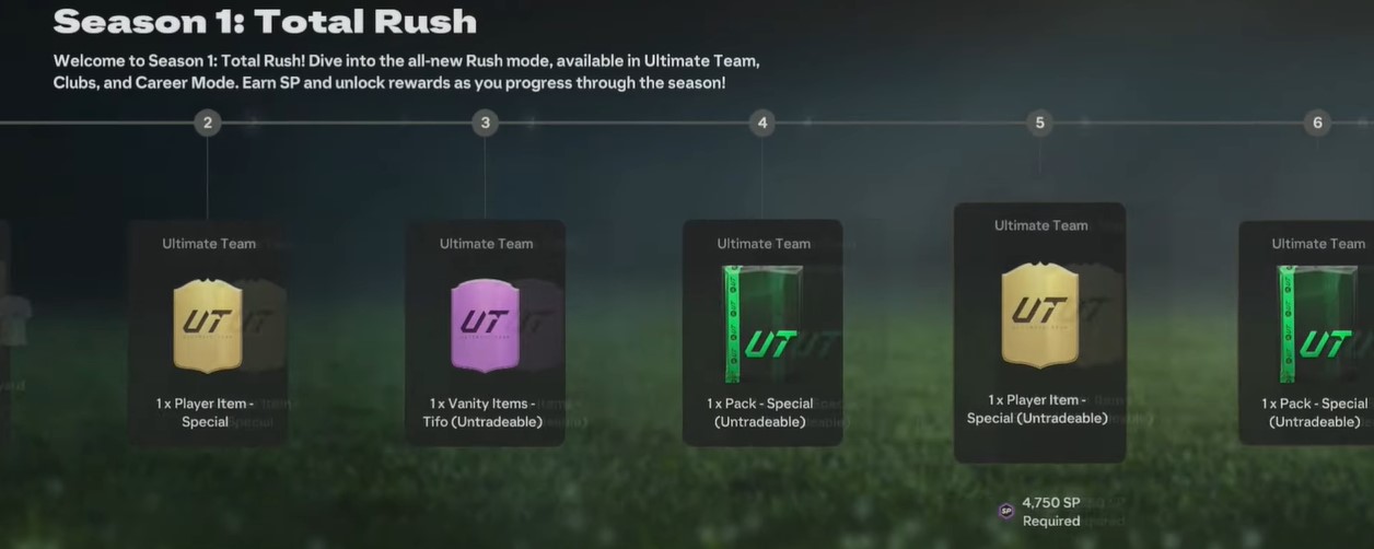 Earn SP fast season 1 FC 25