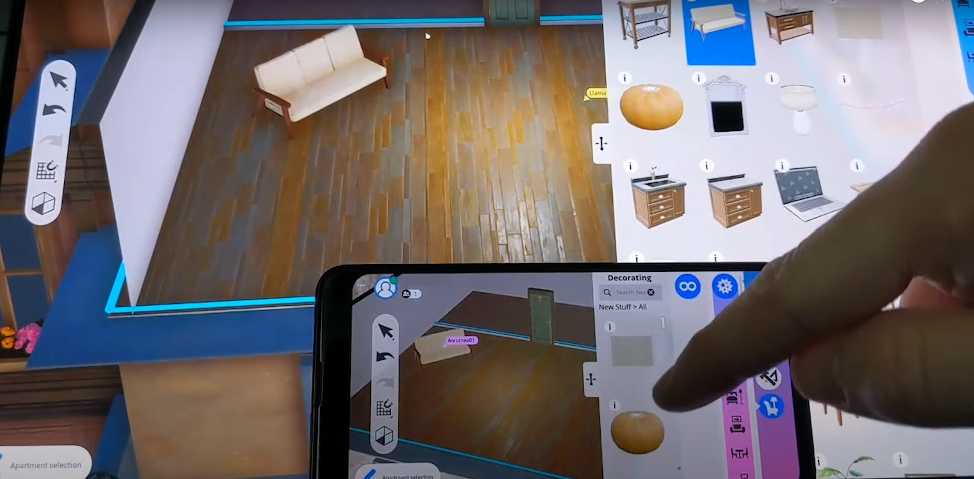 Sims 5 Project Rene, Compatible Devices