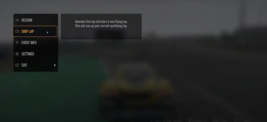 Forza Motorsport-Ignore laps