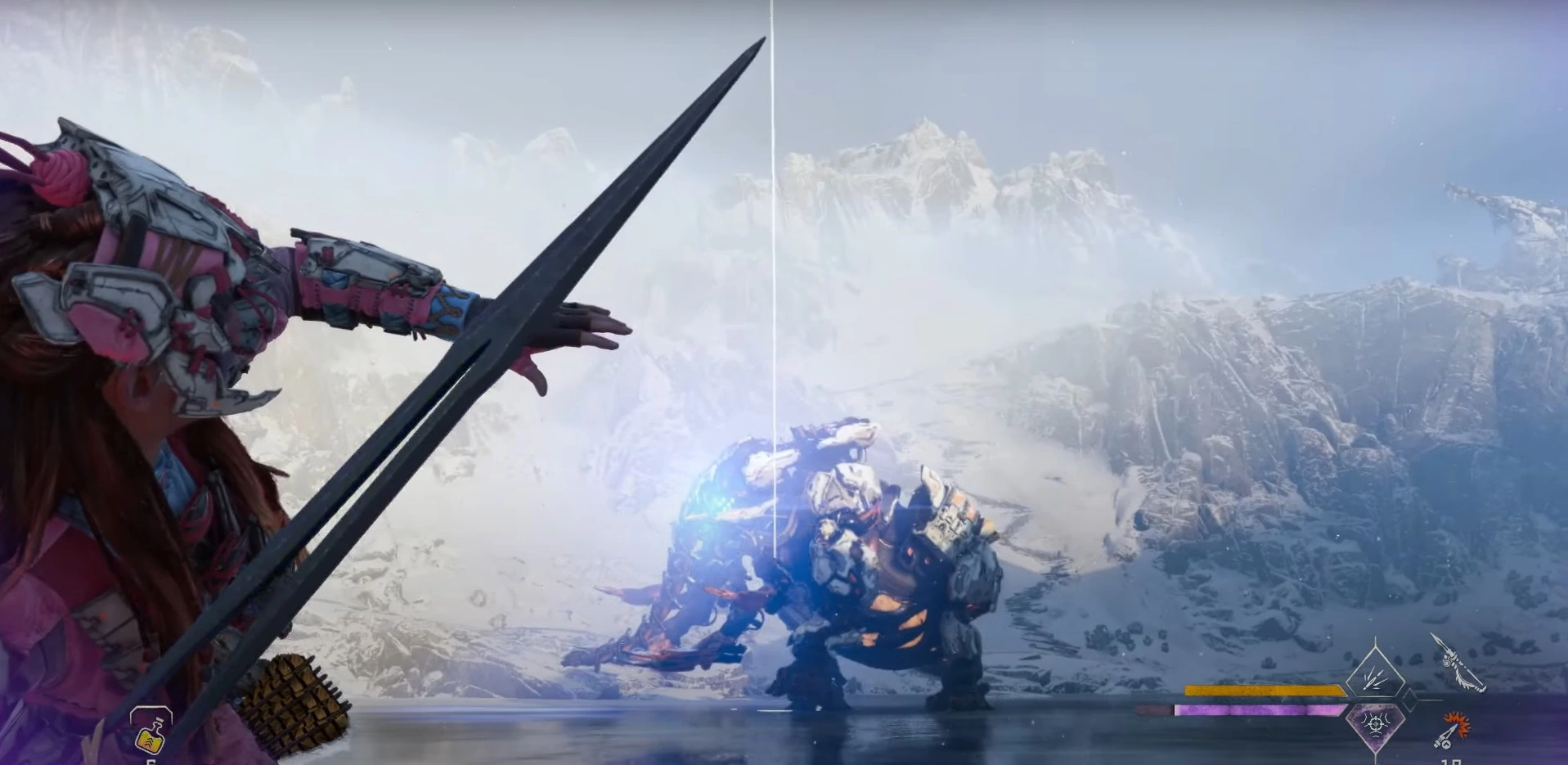 Best Weapons in Horizon Forbidden West- Skykiller (Spike Thrower)