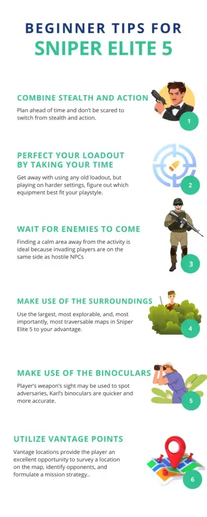 Tips For Sniper Elite 5