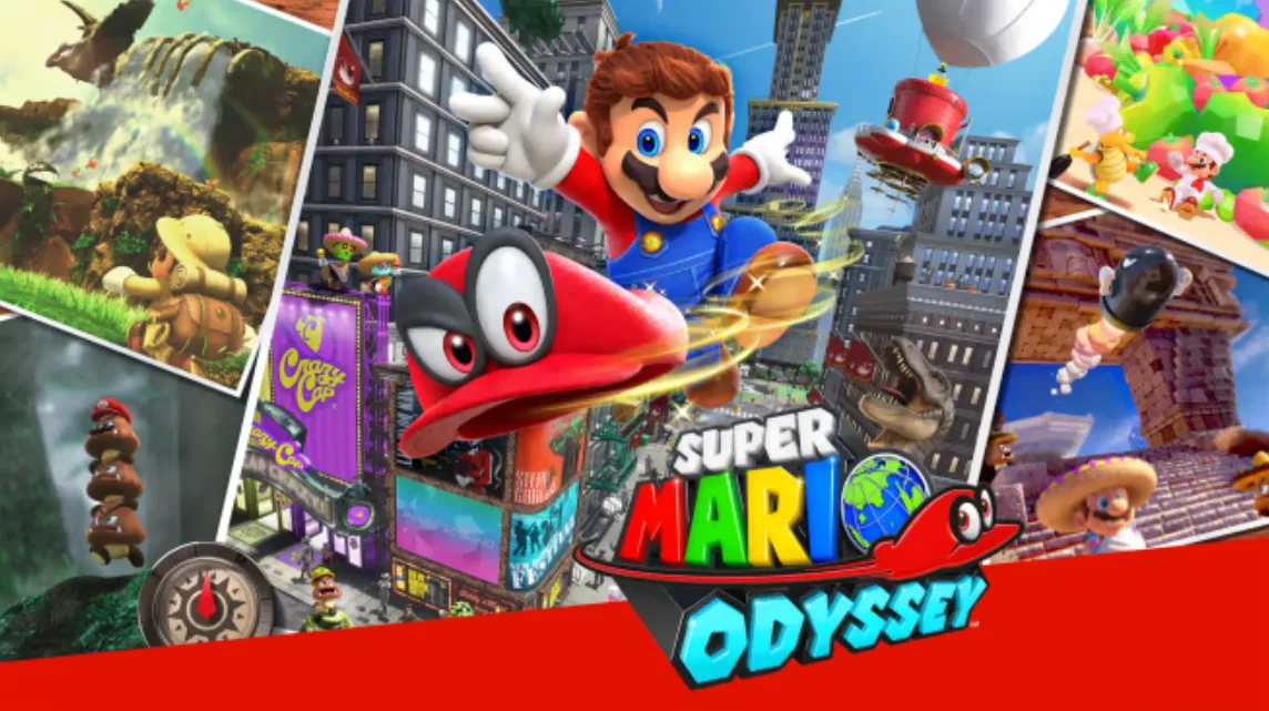 Super Mario Odyssey - Nintendo Switch 2 Games