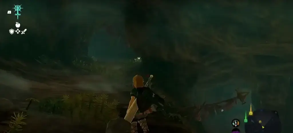 Thoroughly explore each cave and well you come across.