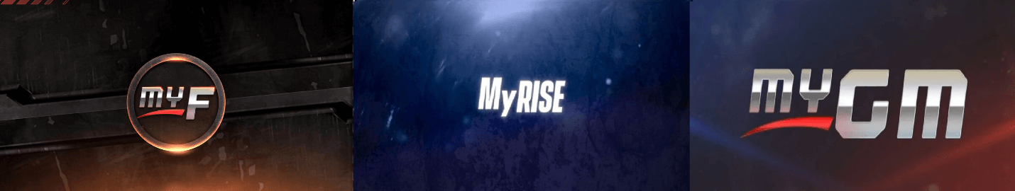 WWE 2K22 several mode: MyRise MyFaction & MyGM