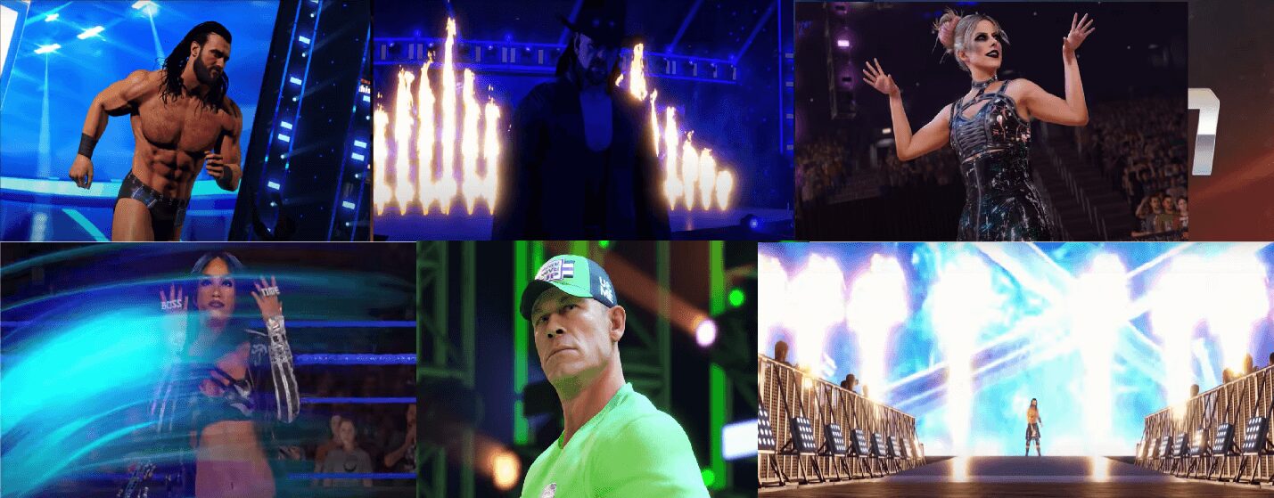 WWE 2K22 Gameplay, Graphics & Visual Animations