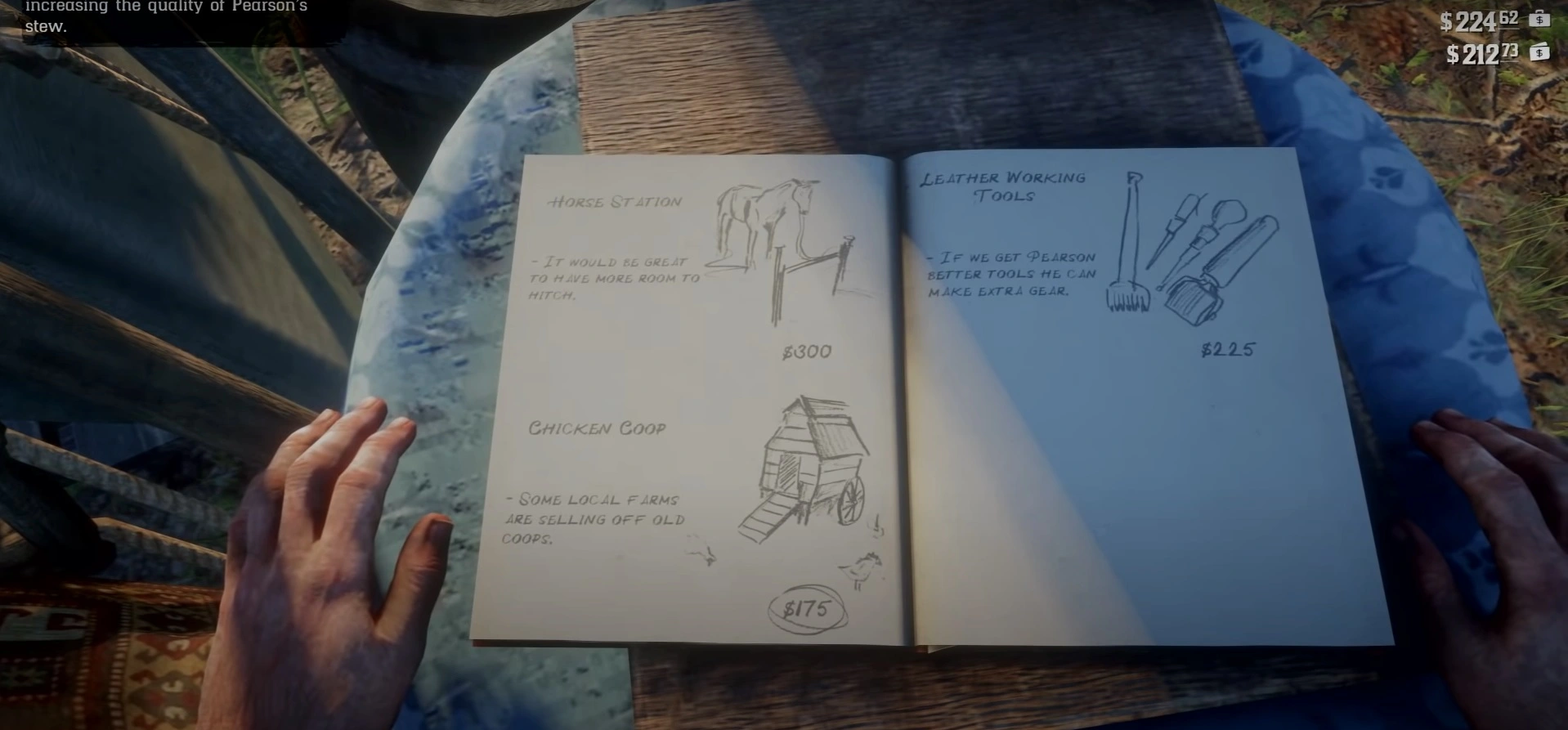 Red Dead Redemption Pro Tips- Upgrade Your Camp With The Ledger