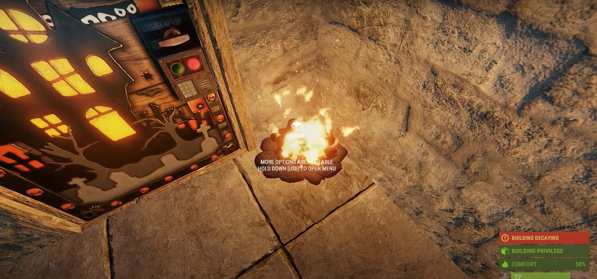 Utilize Campfires to Check for Enemies