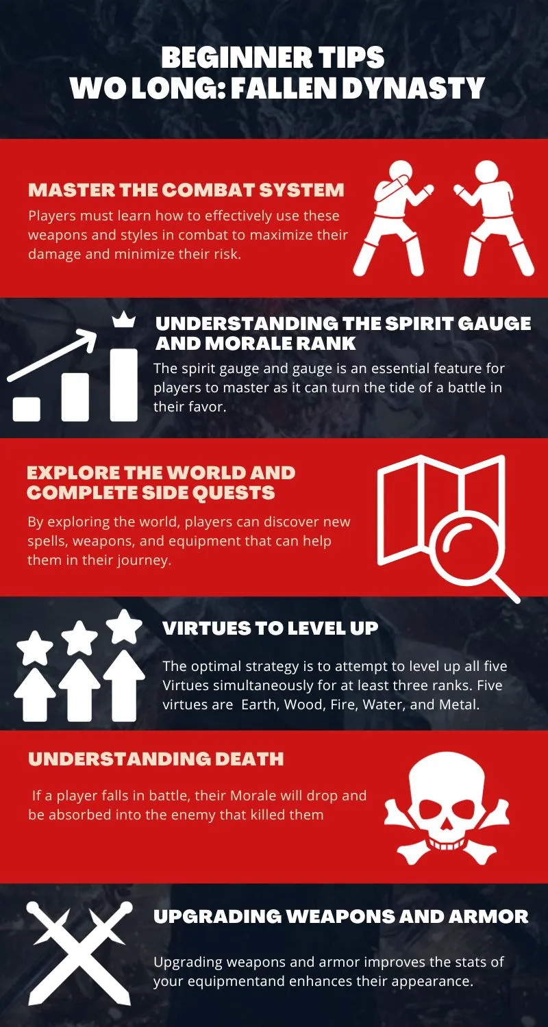 Beginner Tips for Playing Wo Long: Fallen Dynasty