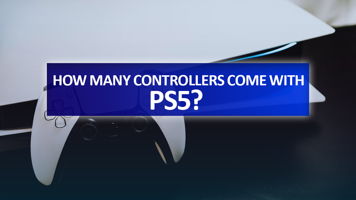 How Many Controllers Come With PS5